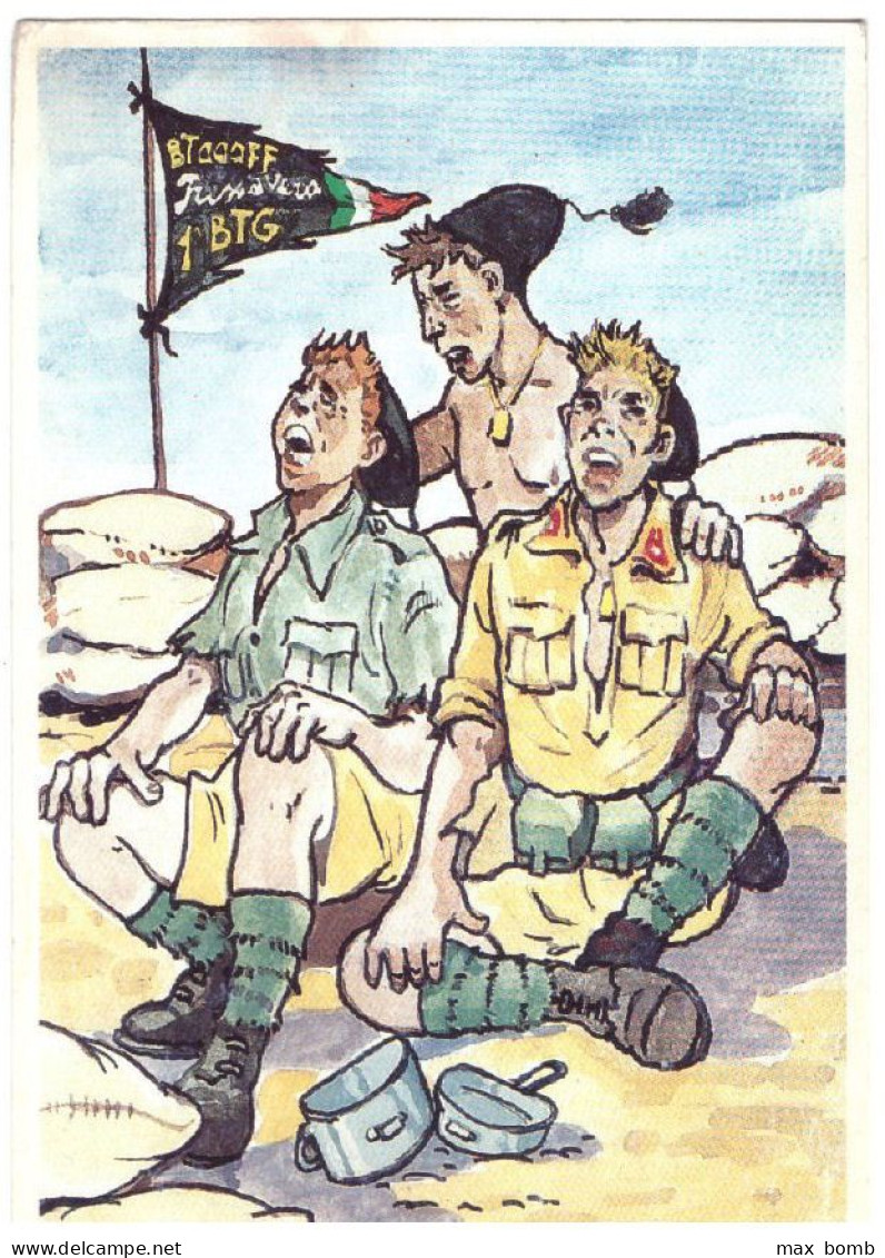 MILITARIA IN EUROPA   V99 COMBATTENTI IN AFRICA SETTENTRIONALE 2 CARTOLINE - Weltkrieg 1939-45