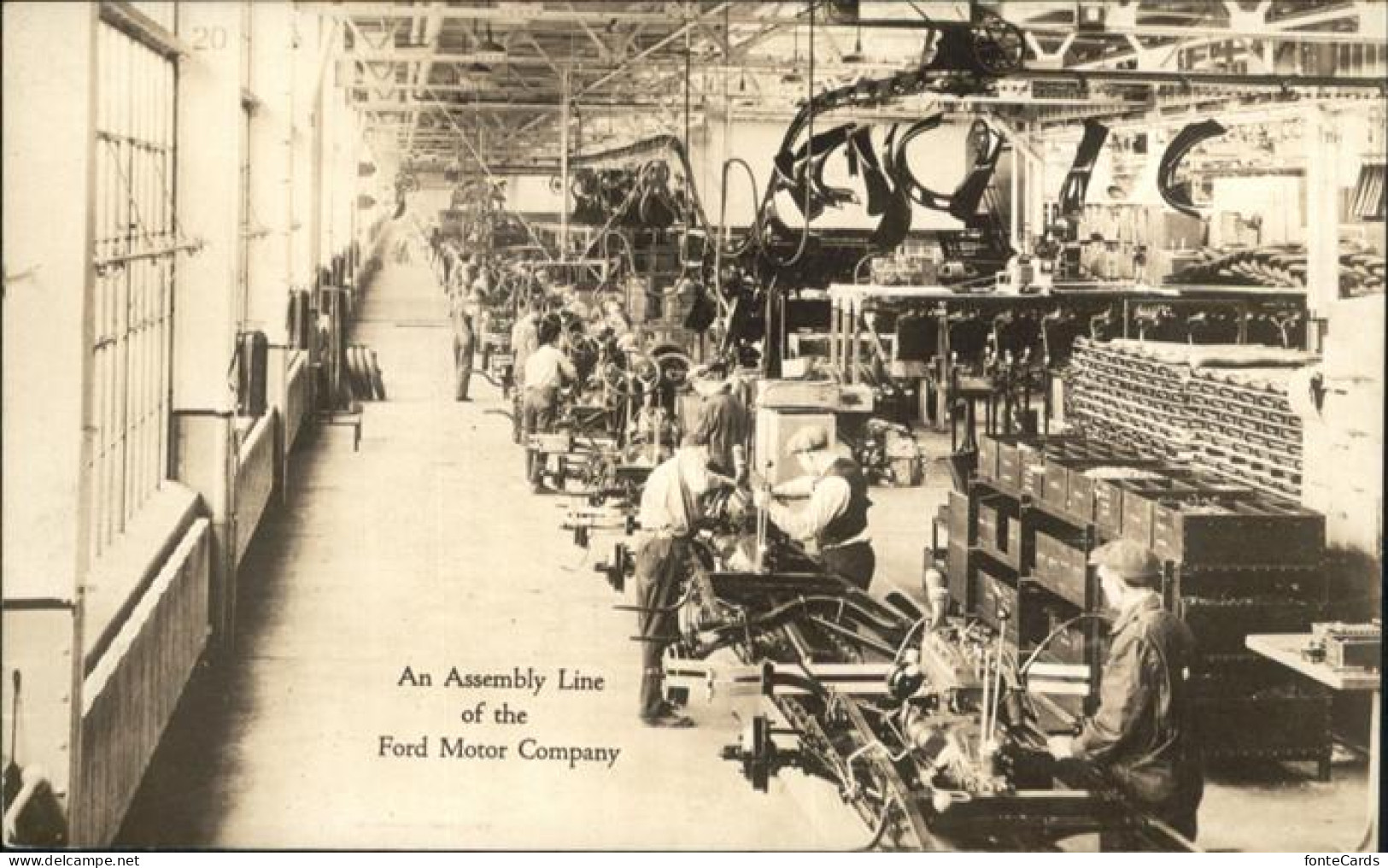 11031899 Dearborn_Michigan Assembly Line Ford Motor Company - Autres & Non Classés