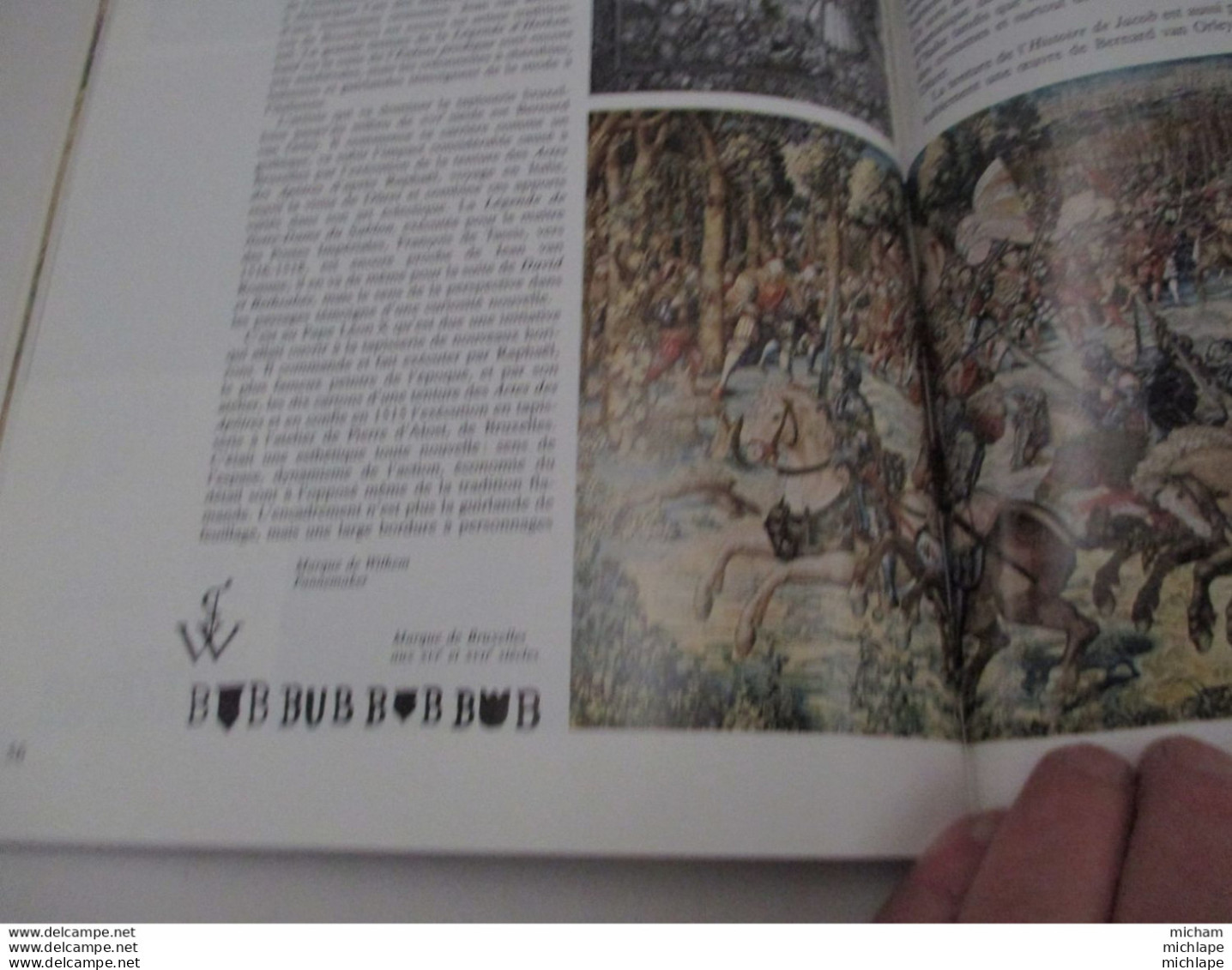 antiquité  et objets d'art - tapisserie  - 1990 - 79 pages  -edit. fabri - format  22 x 29 -trés bon état
