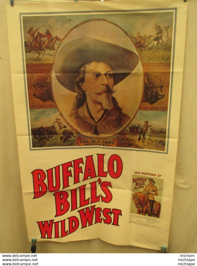 Grande Affiche     U S A D'origine De Buffalo Bills 1976 Très Bon état    116 Cm Par 65 Cm  1976 - Plakate