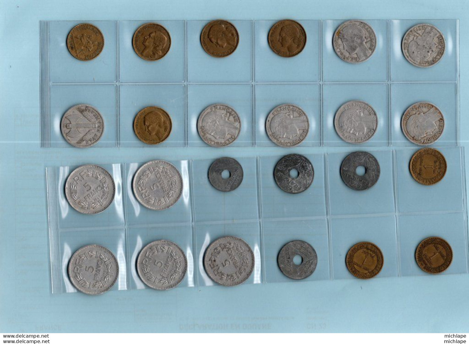 Lot De 114 Pièces De Monnaies Française De 1897 A 1989  - Années Toutes Différentes  ​​​​​​​de 1865 A 1899 - Lots & Kiloware - Coins