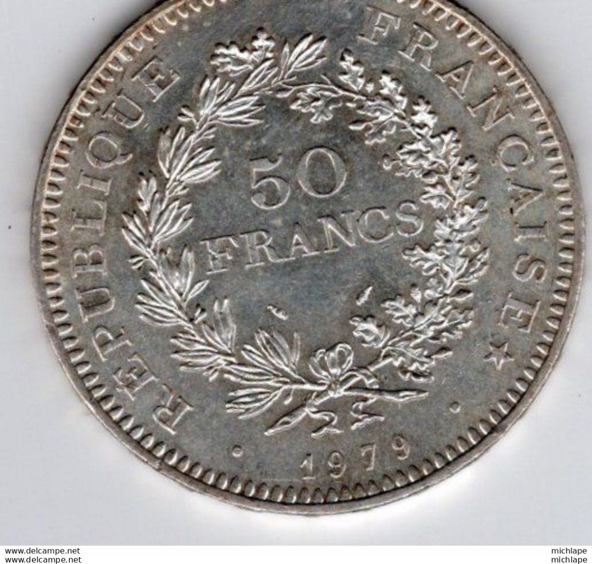 Pièce 50 Francs 1979     En Argent  Superbe - 50 Francs