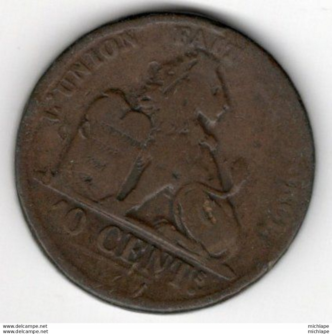 Piece  De Monnaie   10 Centimes  1832 Leopold Premier - 10 Centimes
