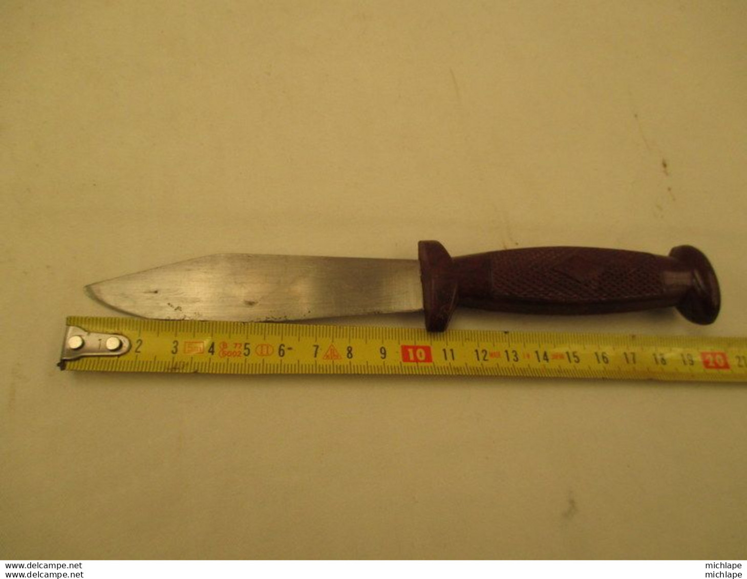 Petit Couteau Ou Poignard  De  Scout  Long. 20 Cm  Lame 10 Cm - Armi Bianche