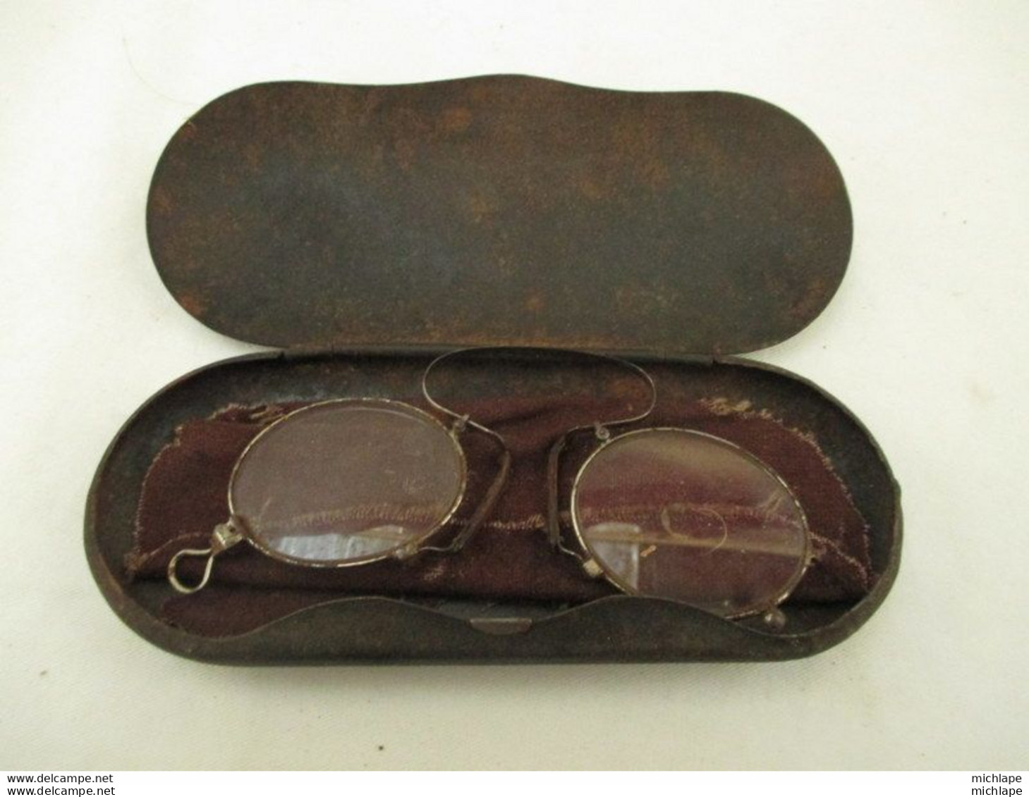 Lorgnon Ou Lunette  époque  1900 Tres Bon état - Armes Neutralisées