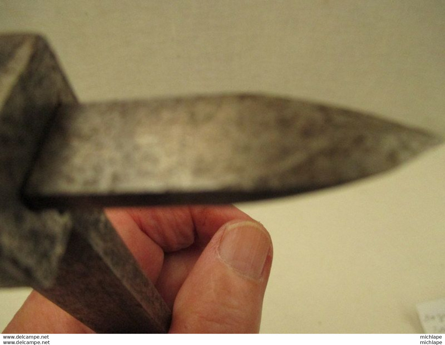 Outil Du Cuir - Bourrelier - Sellier - Partie De Couteau A Rondelles Poids 700 Gr - Ancient Tools