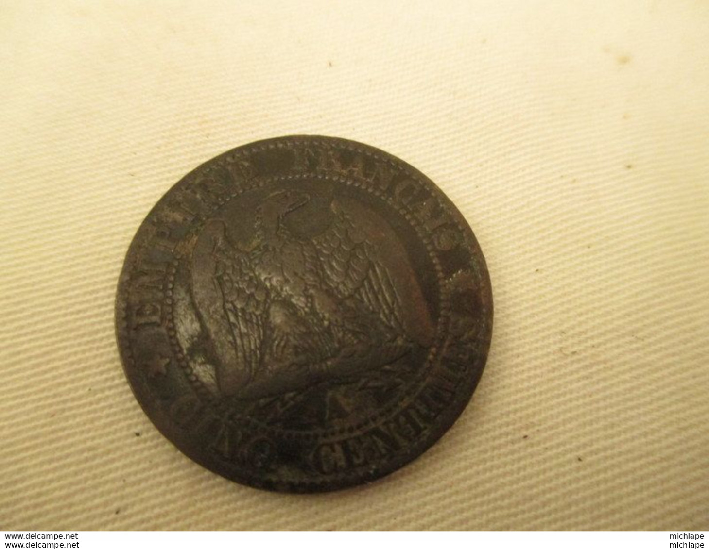 Pièce  De  Cinq Centimes  Napoleon  III  1856 - 5 Centimes