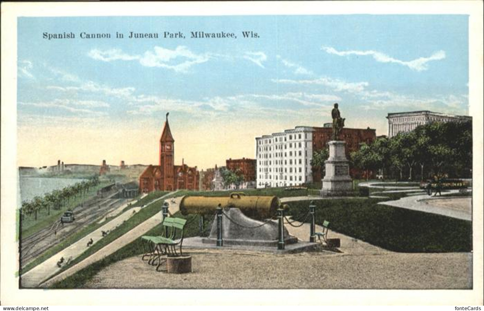 11031879 Milwaukee_Wisconsin Spanish Cannon Juneau Park  - Sonstige & Ohne Zuordnung