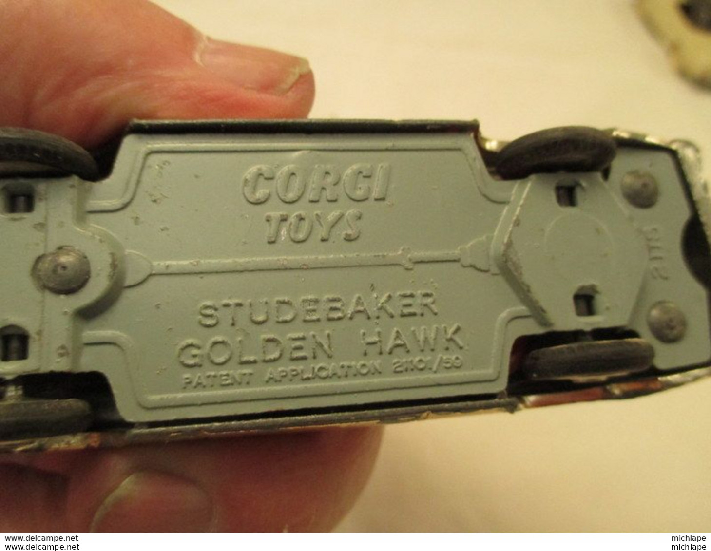 Voiture  Miniature 1/43 Em - CORGI TOYS - STUDBAKER - H A W K GOLDEN - Corgi Toys