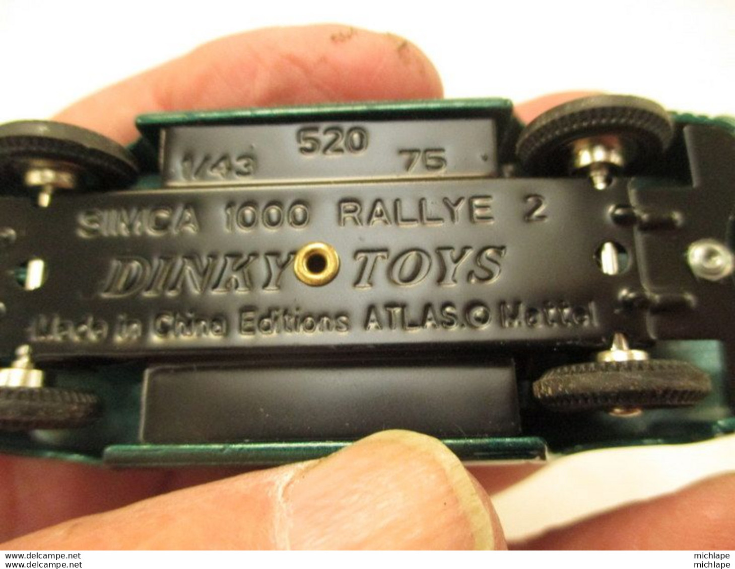 Voiture  Miniature 1/43 Em DINKY TOYS  - ATLAS - SIMCA 1000 RALLYE - Dinky