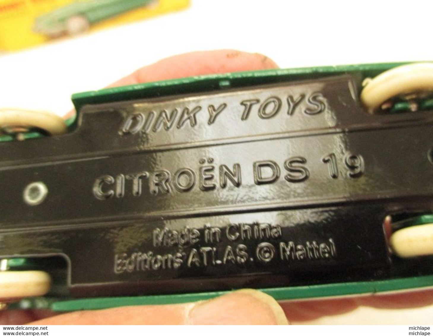 Voiture  Miniature 1/43 Em  DINKY TOYS -  ATLAS - CITROEN  D S 19 - Dinky