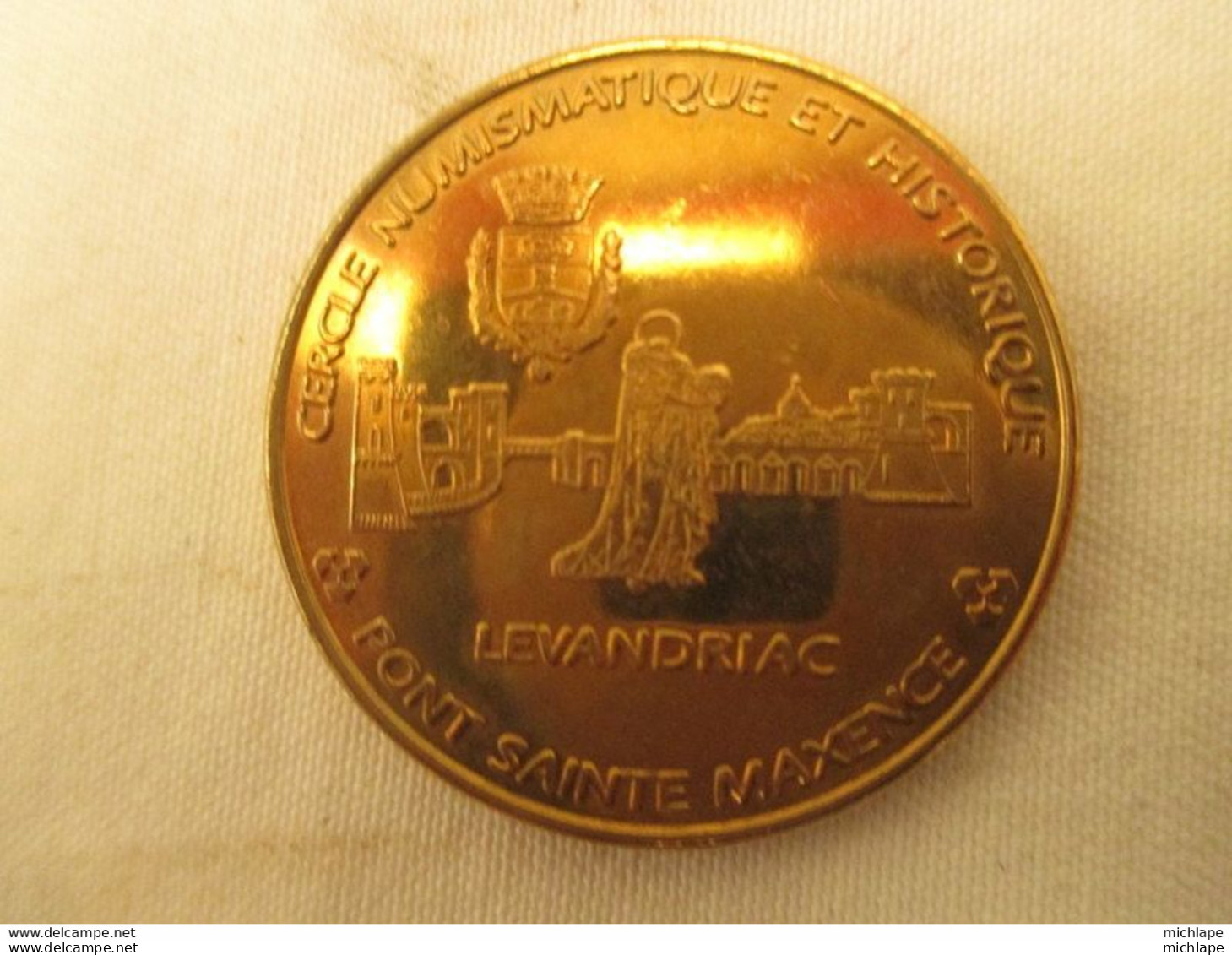 EURO TEMPORAIRE DES VILLES 2 EURO De PONT ST MAXENCE LEVANDRIAC - Variétés Et Curiosités