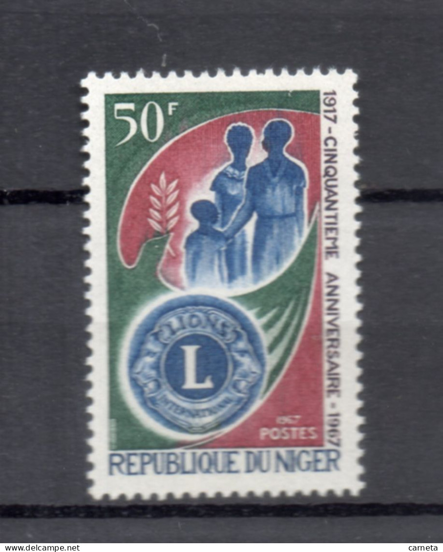 NIGER   N° 197    NEUF SANS CHARNIERE  COTE 1.10€    LIONS INTERNATIONAL - Niger (1960-...)