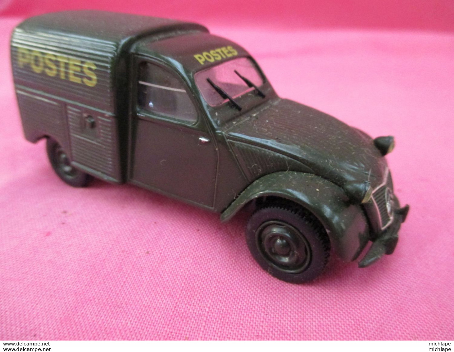 Miniature   Voiture   -1/43em - NOREV -  CITROEN 2 CV CAMIONNETTE  A U - Norev