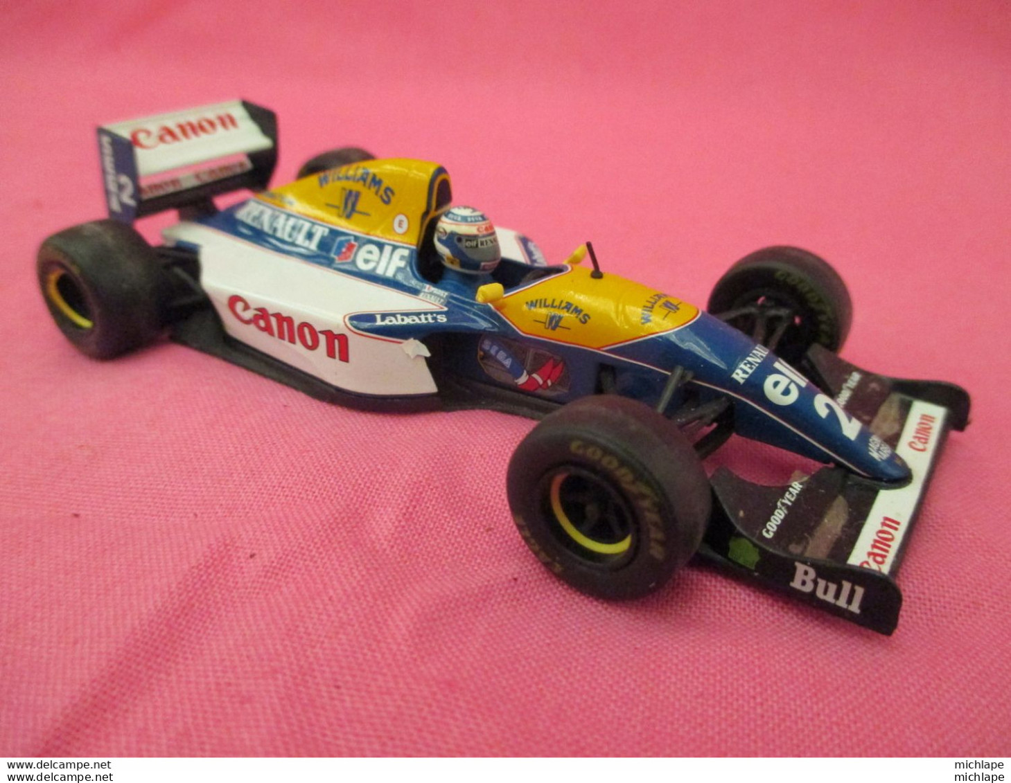 Miniature 1/43 Em VOITURE - ONIX - WILLIAMS RENAULT  F W 15 - Onyx