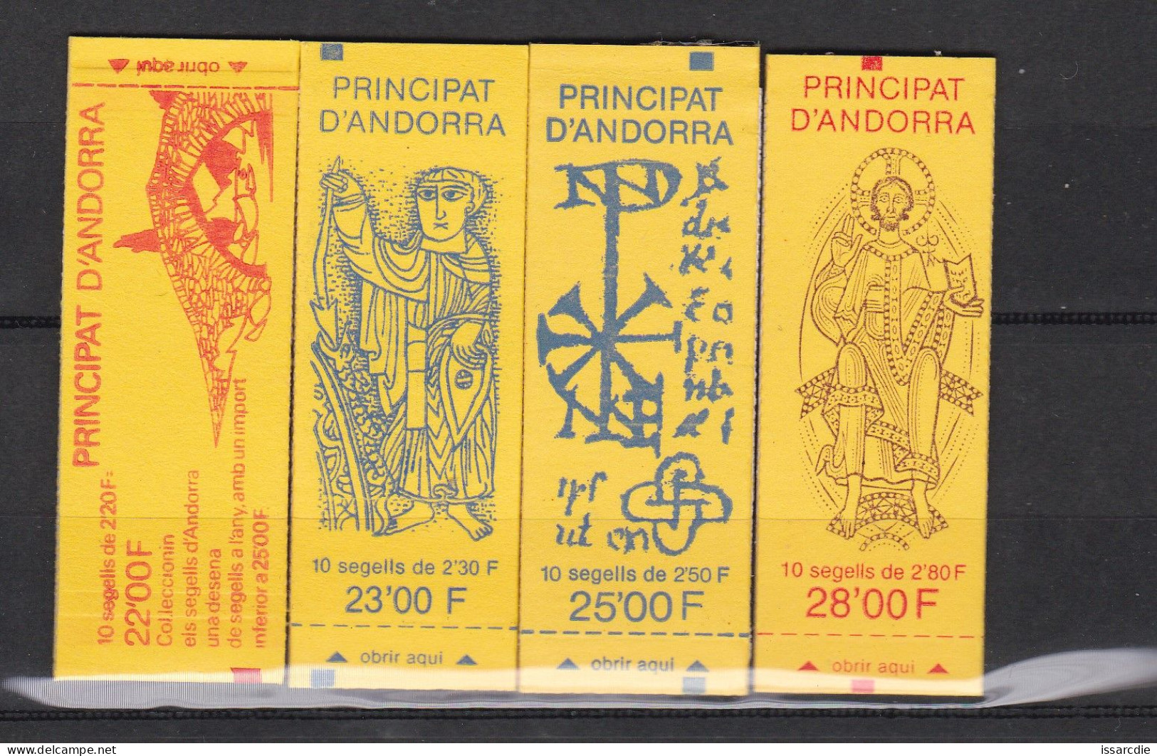 Andorre Carnets Années 1988/1989/1990/1991  Neufs ** - Booklets