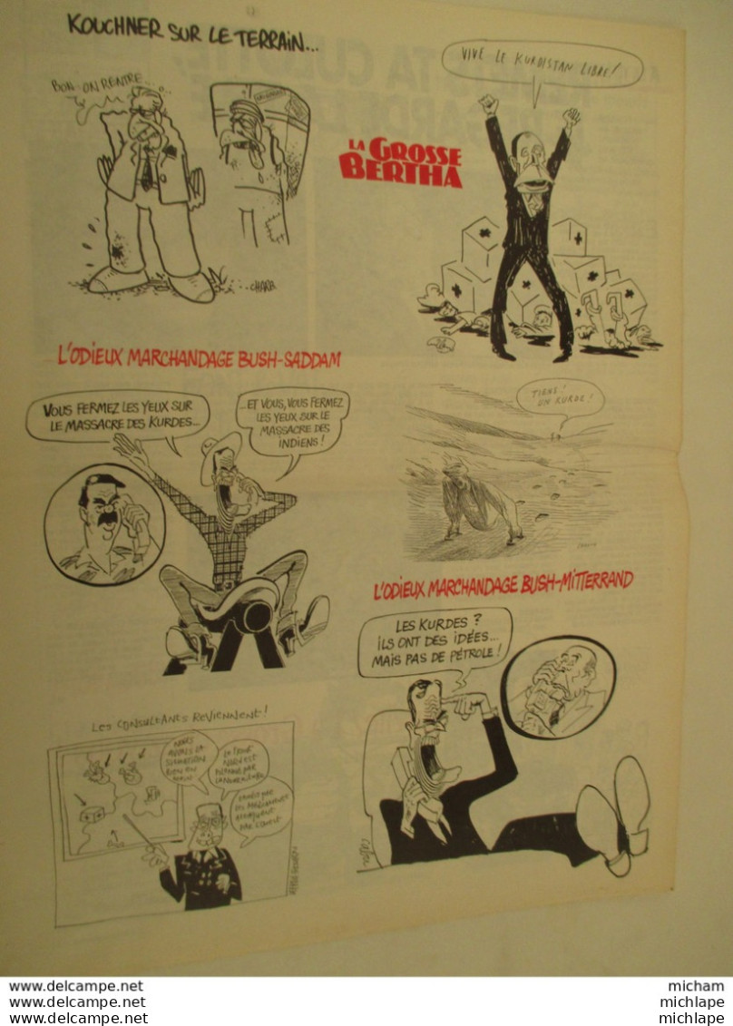 La Grosse Bertha  N° 13 Journal Satyrique  12 Pages - 1950 - Today