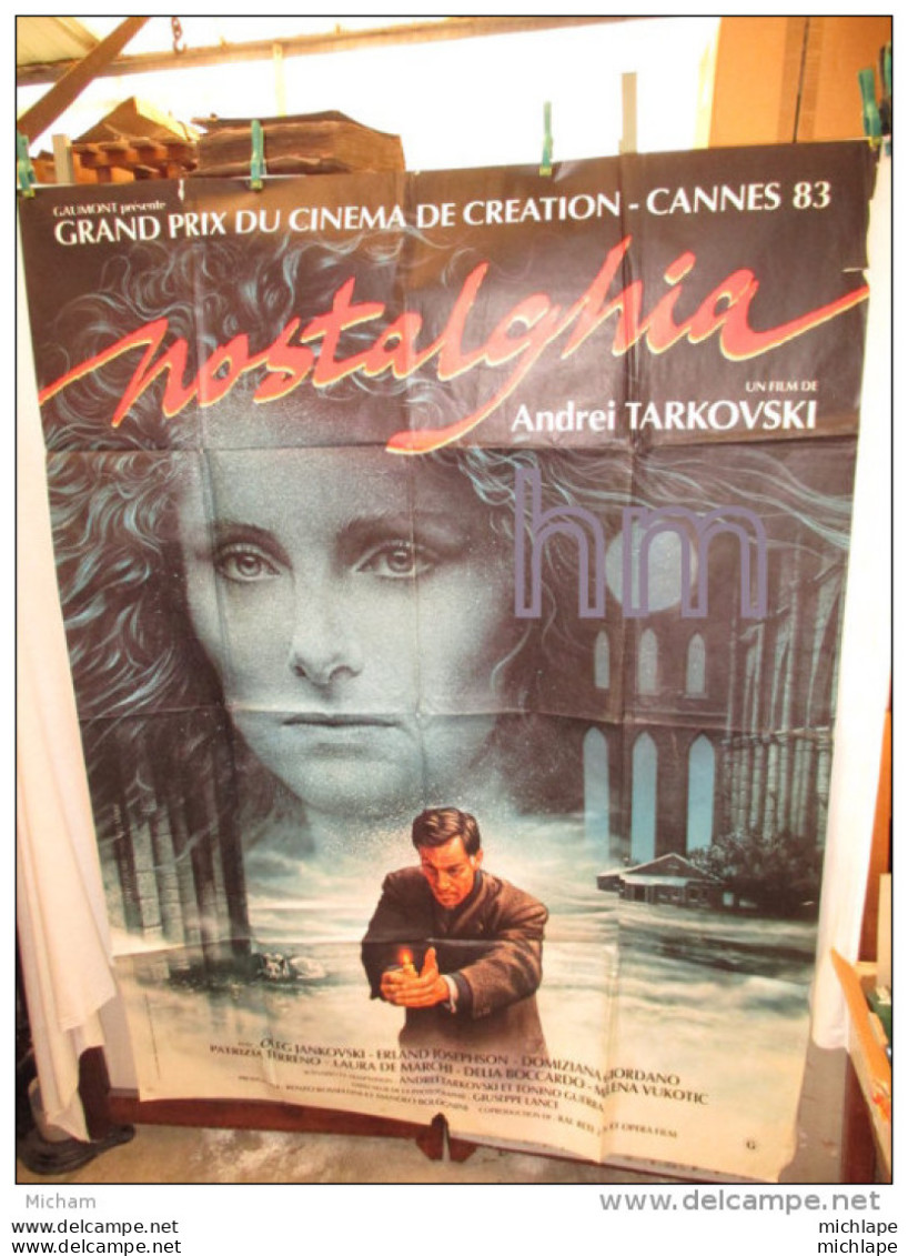 GRANDE AFFICHE DE FILM  NOSTALGIA 1m14 X 1m54 - Plakate