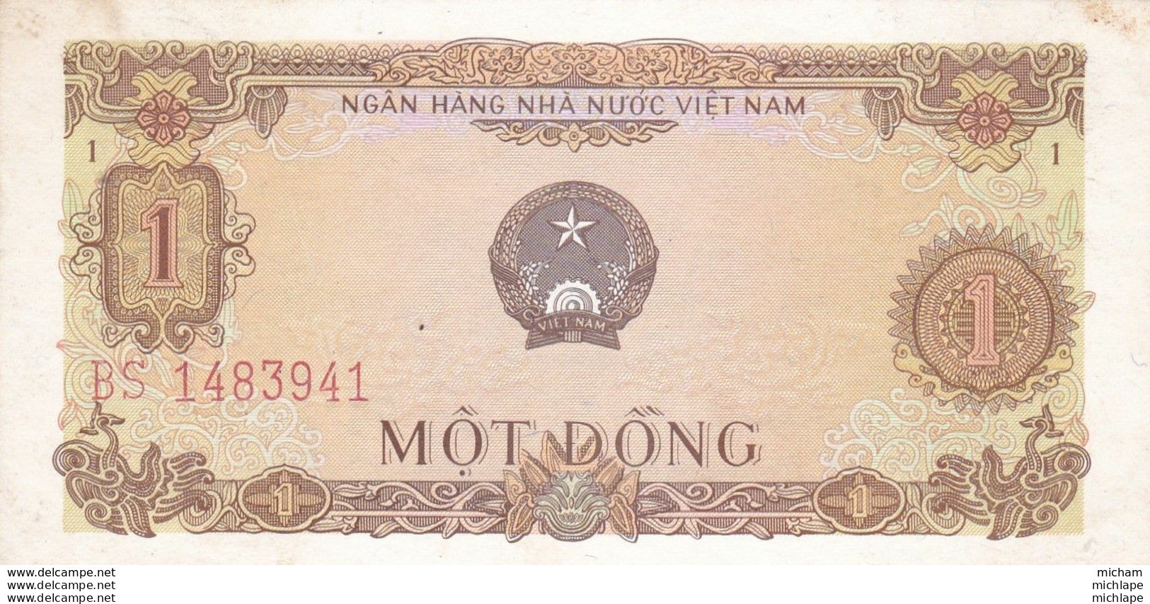 LAOS -VIET NAM - CAMBODGE- 1 Mot Dong  - Etat Neuf - Vietnam