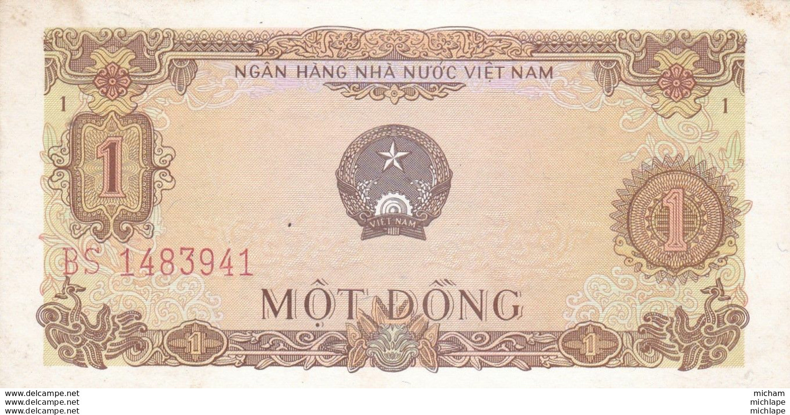 LAOS -VIET NAM - CAMBODGE- 1 Mot Dong  - Etat Neuf - Viêt-Nam