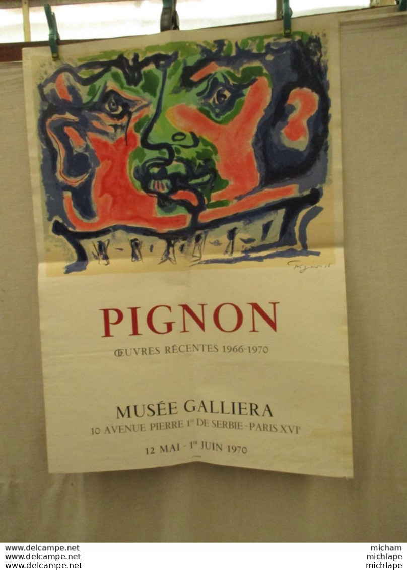 Pignon   - Affiche D'origine  74 Cm Par 53 - 1970  - - Affiches