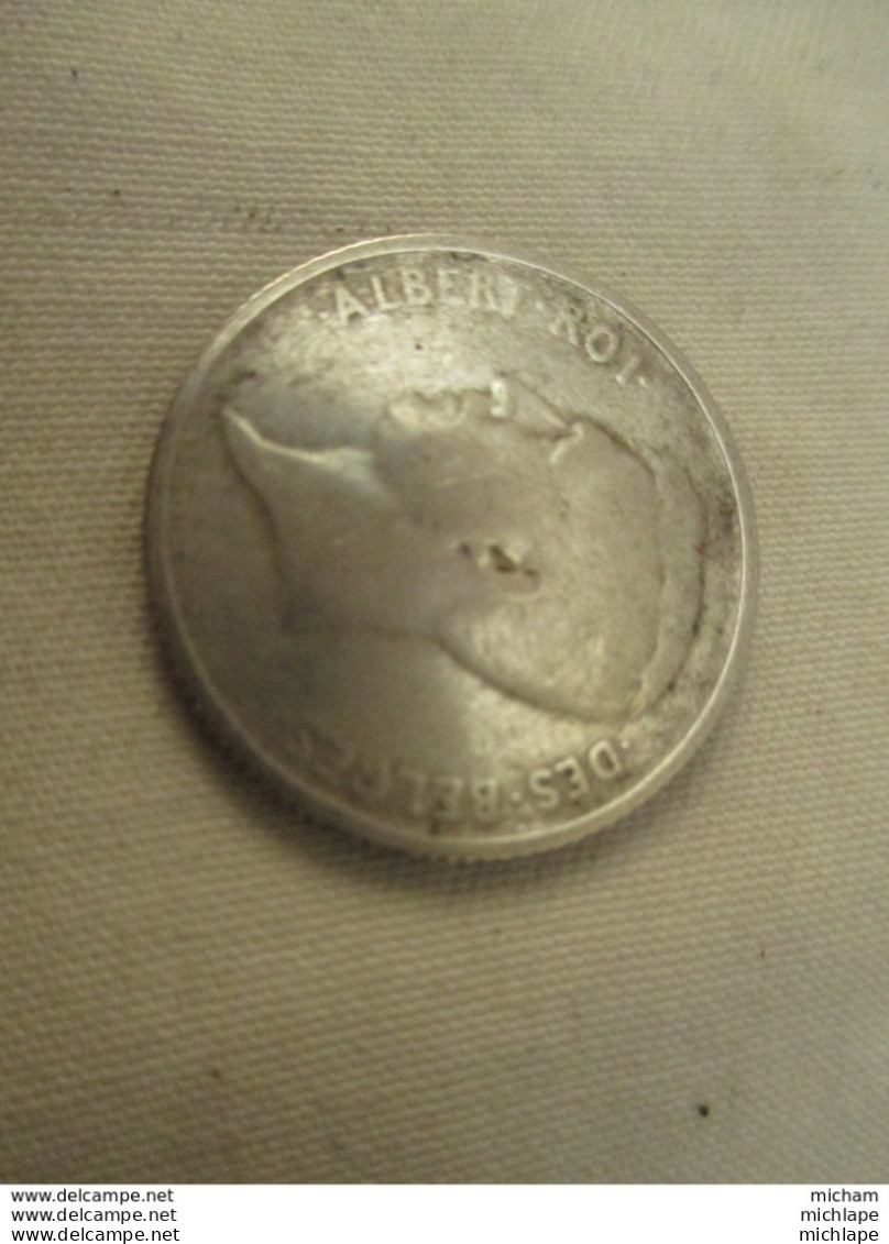 1 Franc - Argent -  Albert  - 1910 - 1 Franc
