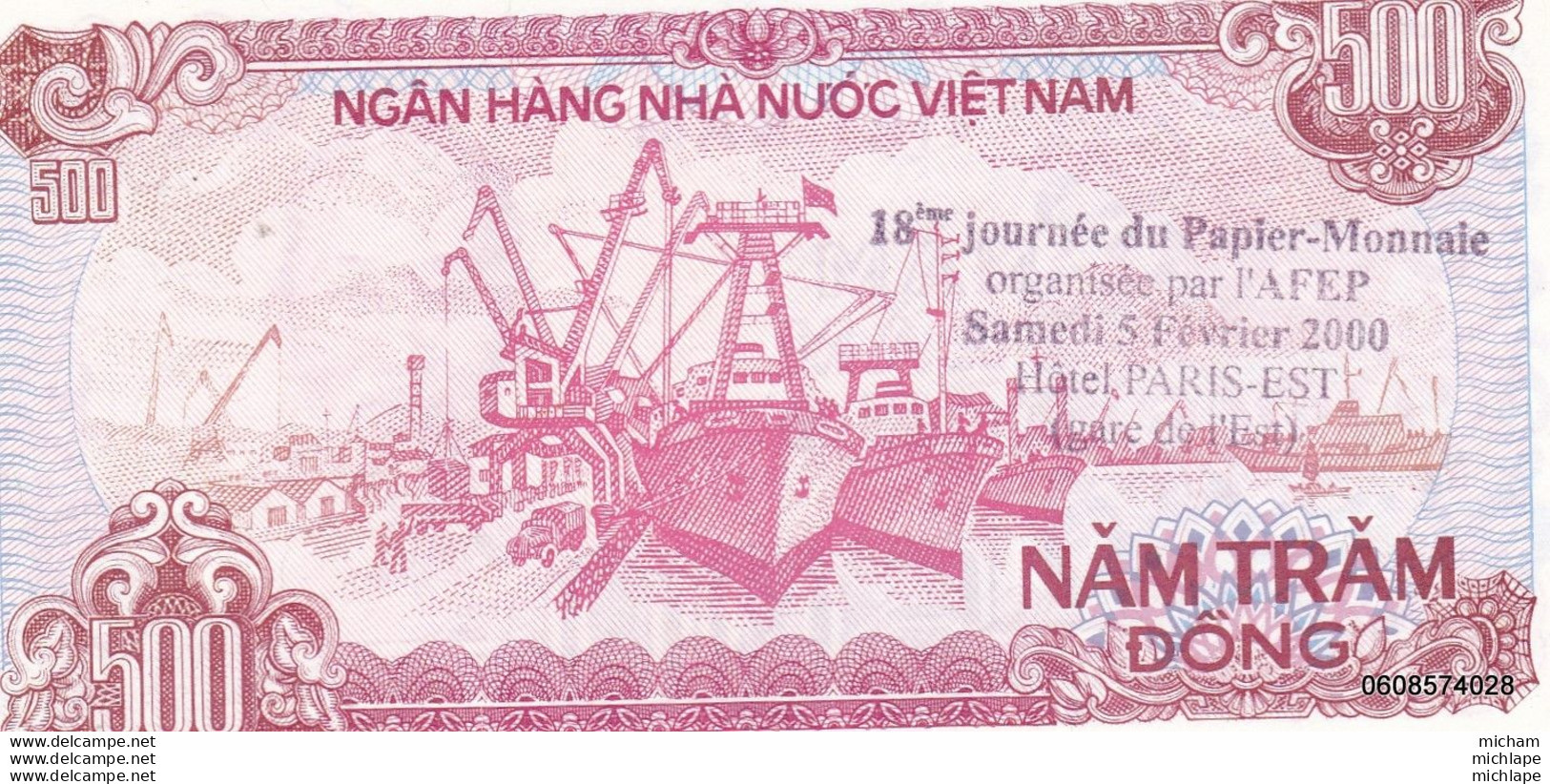 Vietnam  500 Dong  Neuf - Vietnam