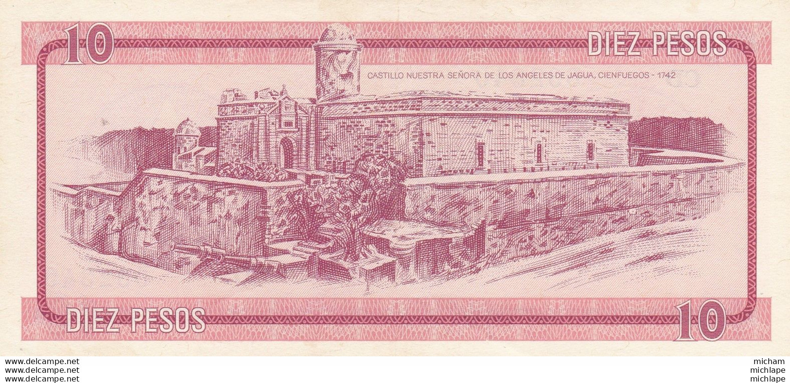 Cuba 10 Diez  Pesos Certificado De  Divisa - Cuba