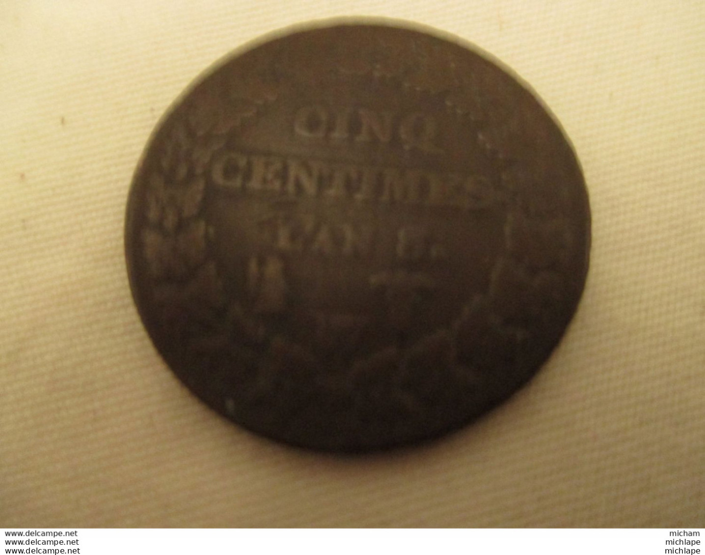 5 Centimes Dupré  AN 8 . W - Sonstige & Ohne Zuordnung