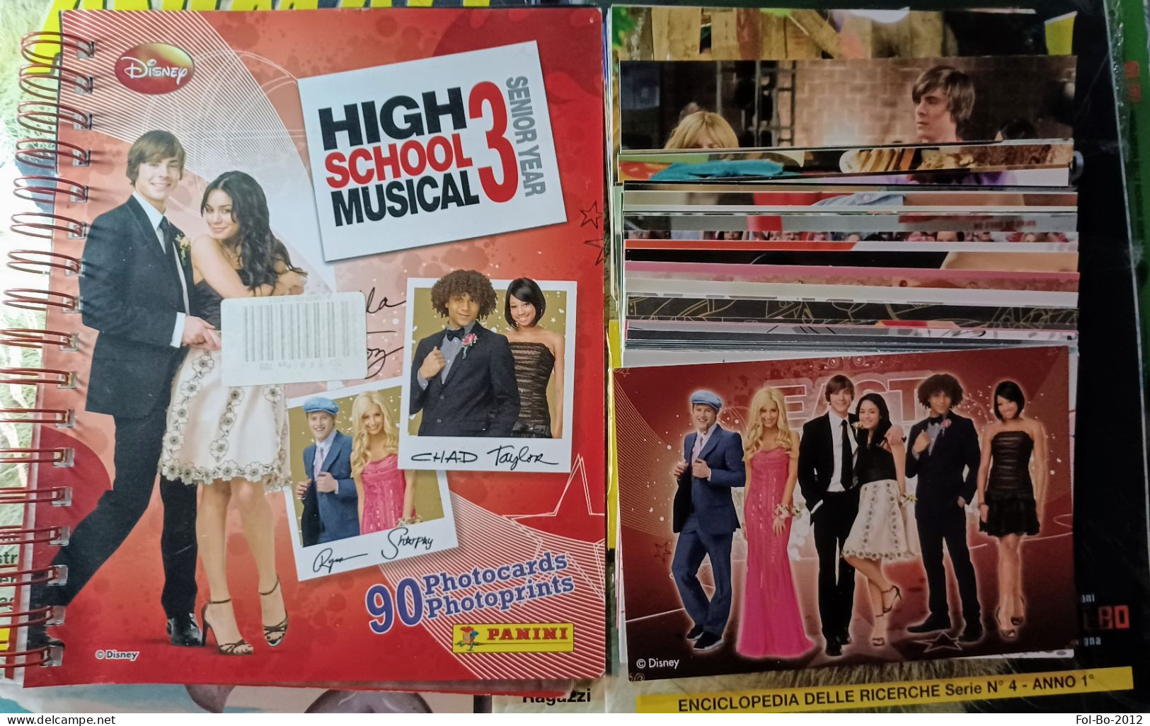 High School Musical 3. Album+set Completo Photo Cards Panini 2009 - Italian Edition