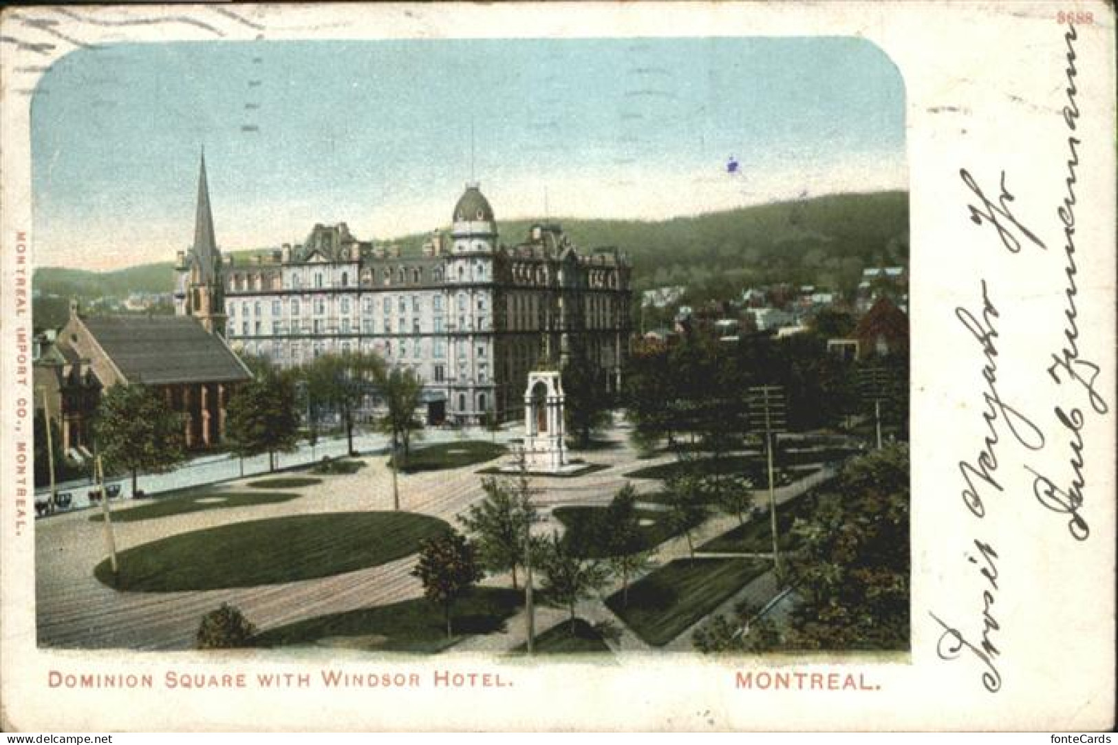 11031115 Montreal Quebec Windsor Hotel  Montreal - Unclassified