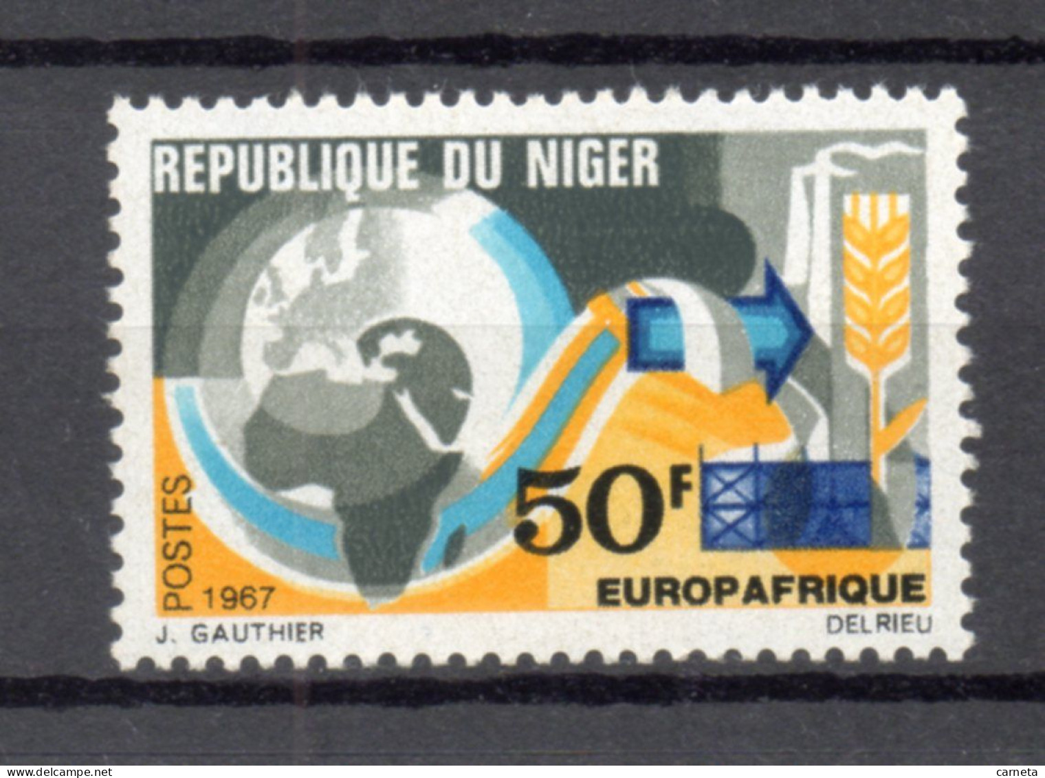 NIGER   N° 205    NEUF SANS CHARNIERE  COTE 1.10€    EUROPAFRIQUE - Niger (1960-...)