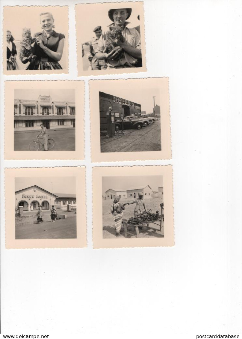 Large Lot Of Photos Of A Family In Belgian Congo + Some Photos In Tubize 1951 - & Airplane, Old Cars, Football, Soccer, - Africa