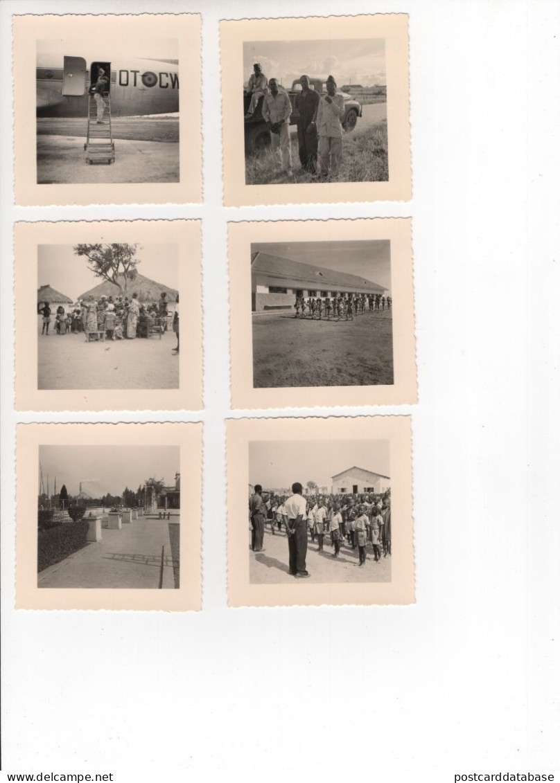 Large Lot Of Photos Of A Family In Belgian Congo + Some Photos In Tubize 1951 - & Airplane, Old Cars, Football, Soccer, - Africa