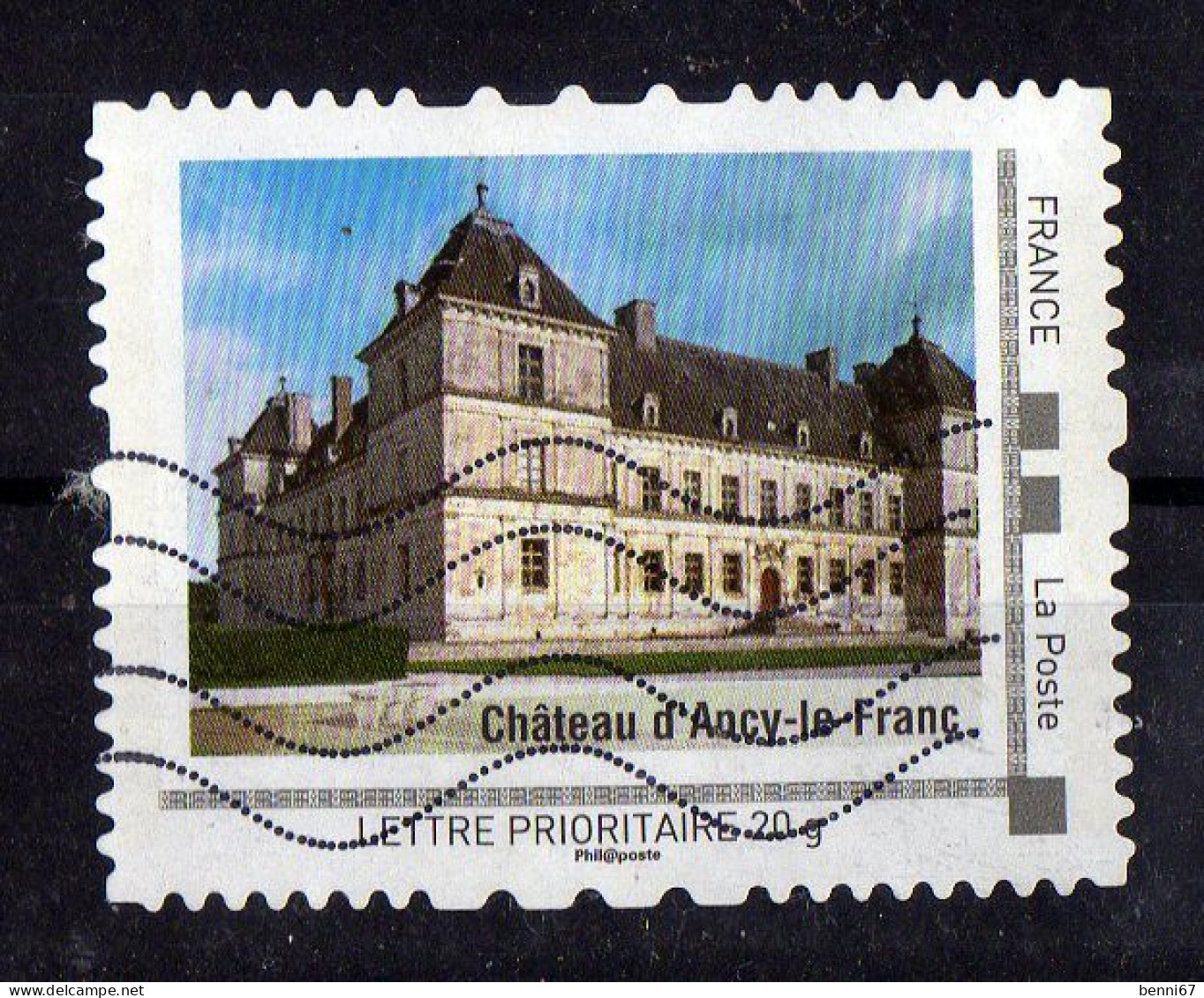 FRANCE MonTimbramoi Chateau D'Ancy-le-Franc Obl - Autres & Non Classés
