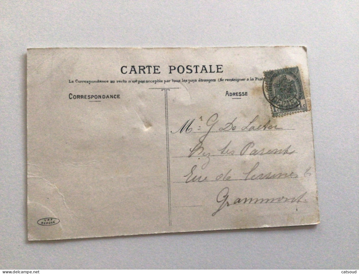 Carte Postale Ancienne (1906) Salut De Mons (avec Paillettes) - Mons