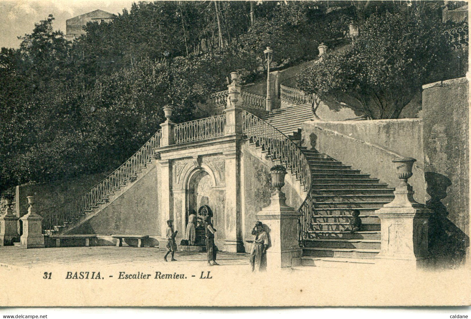 2A- CORSE -    BASTIA -Escalier  Remieu - Bastia