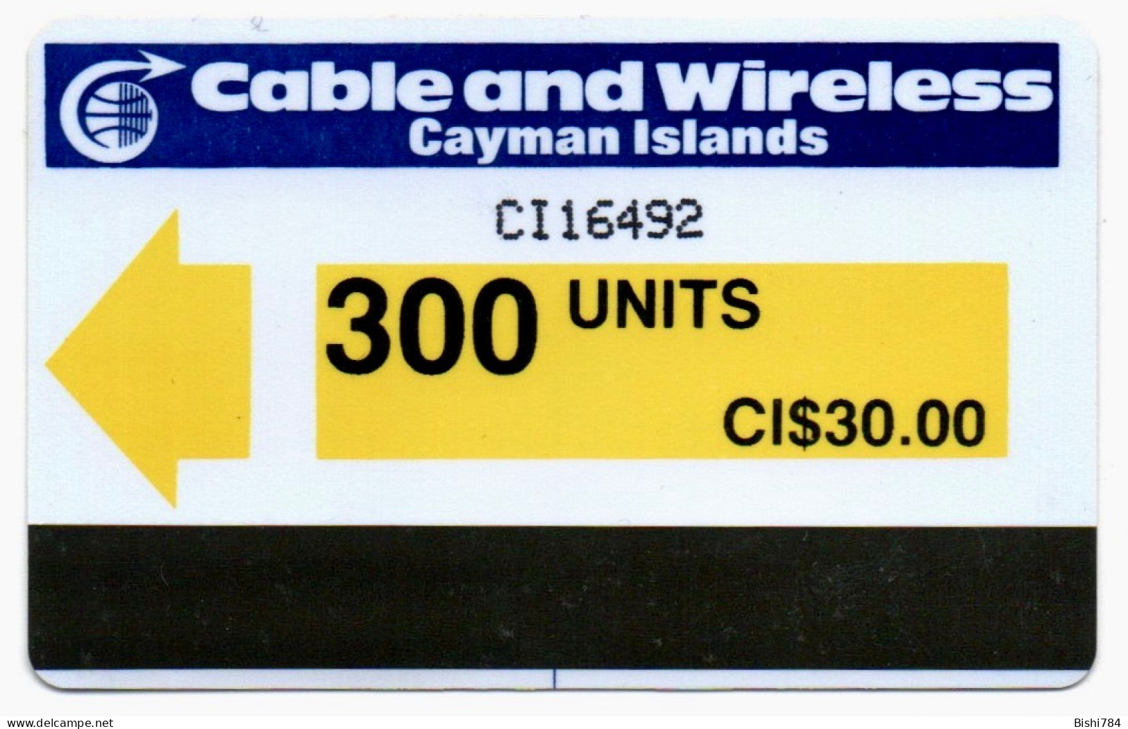 Cayman Islands - 300 Unit Autelca - Cayman Islands