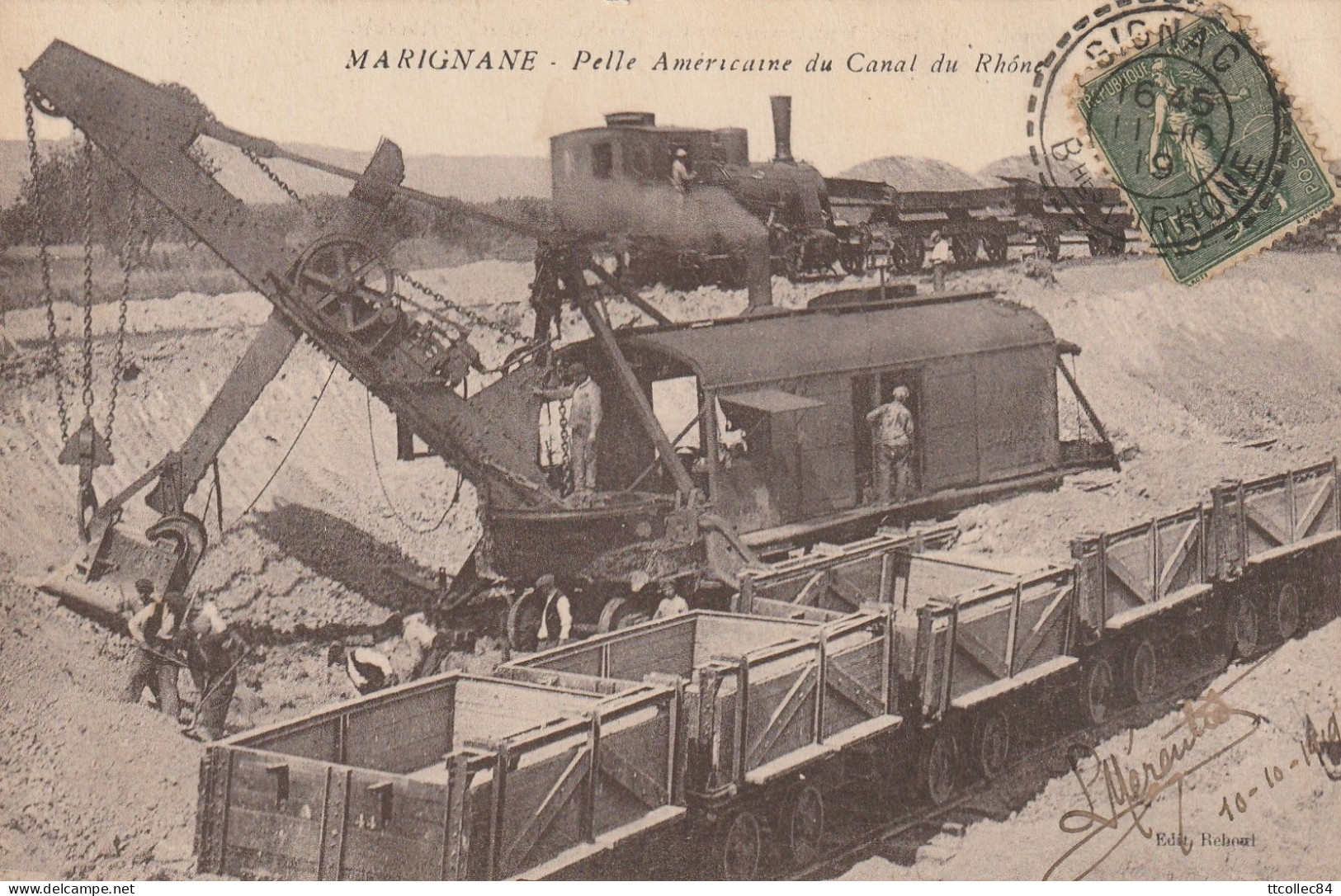 CPA-13-MARIGNANE-Pelle Américaine Du Canal Du Rhône-gros Plan - Marignane