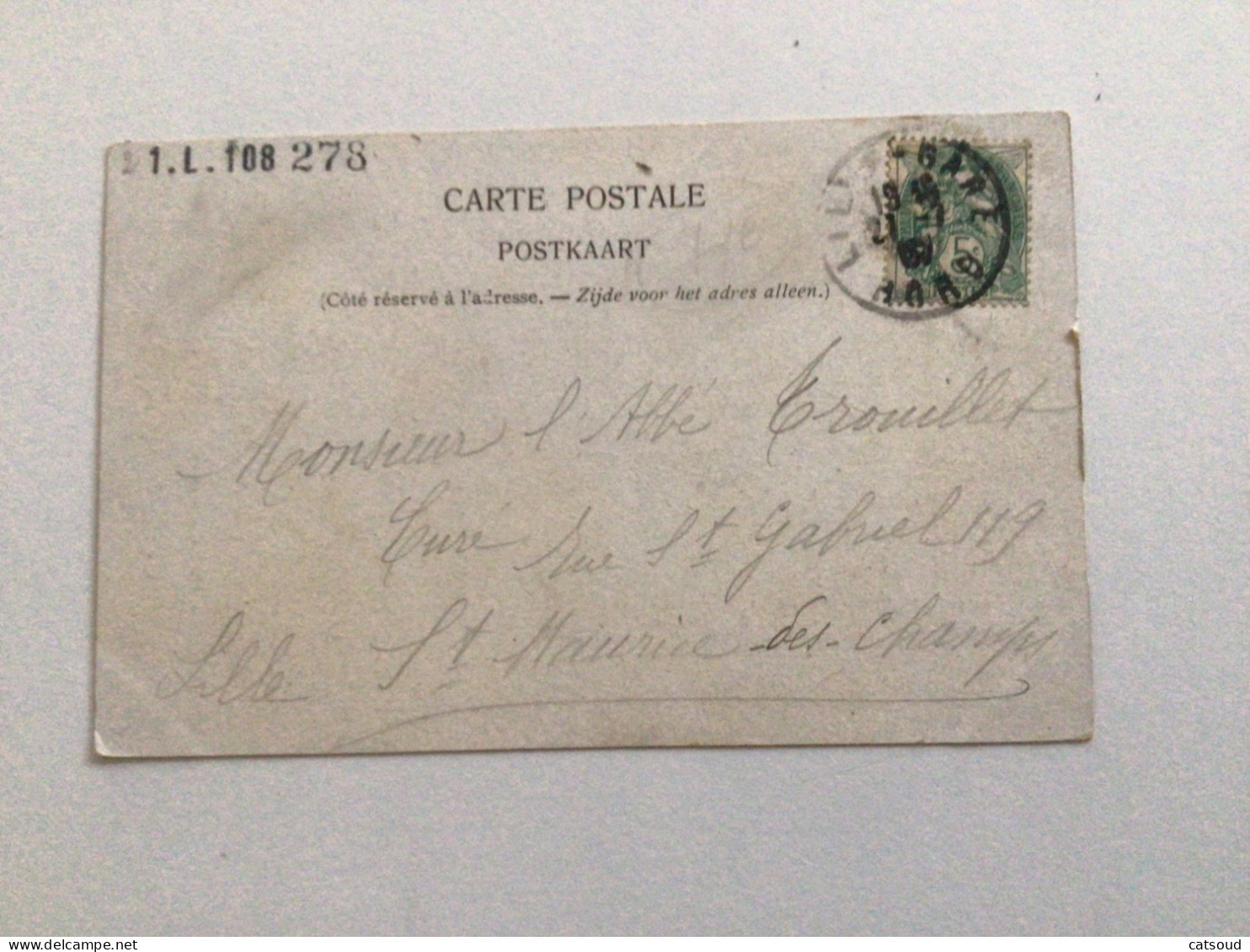 Carte Postale Ancienne (1907) Tournai Une Carrière - Tournai