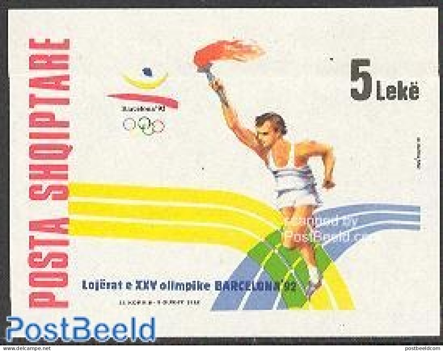 Albania 1992 Olympic Games Barcelona S/s, Mint NH, Sport - Olympic Games - Albanie
