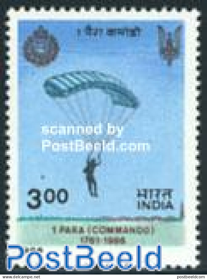 India 1986 Parachutism 1v, Mint NH, Sport - Parachuting - Unused Stamps