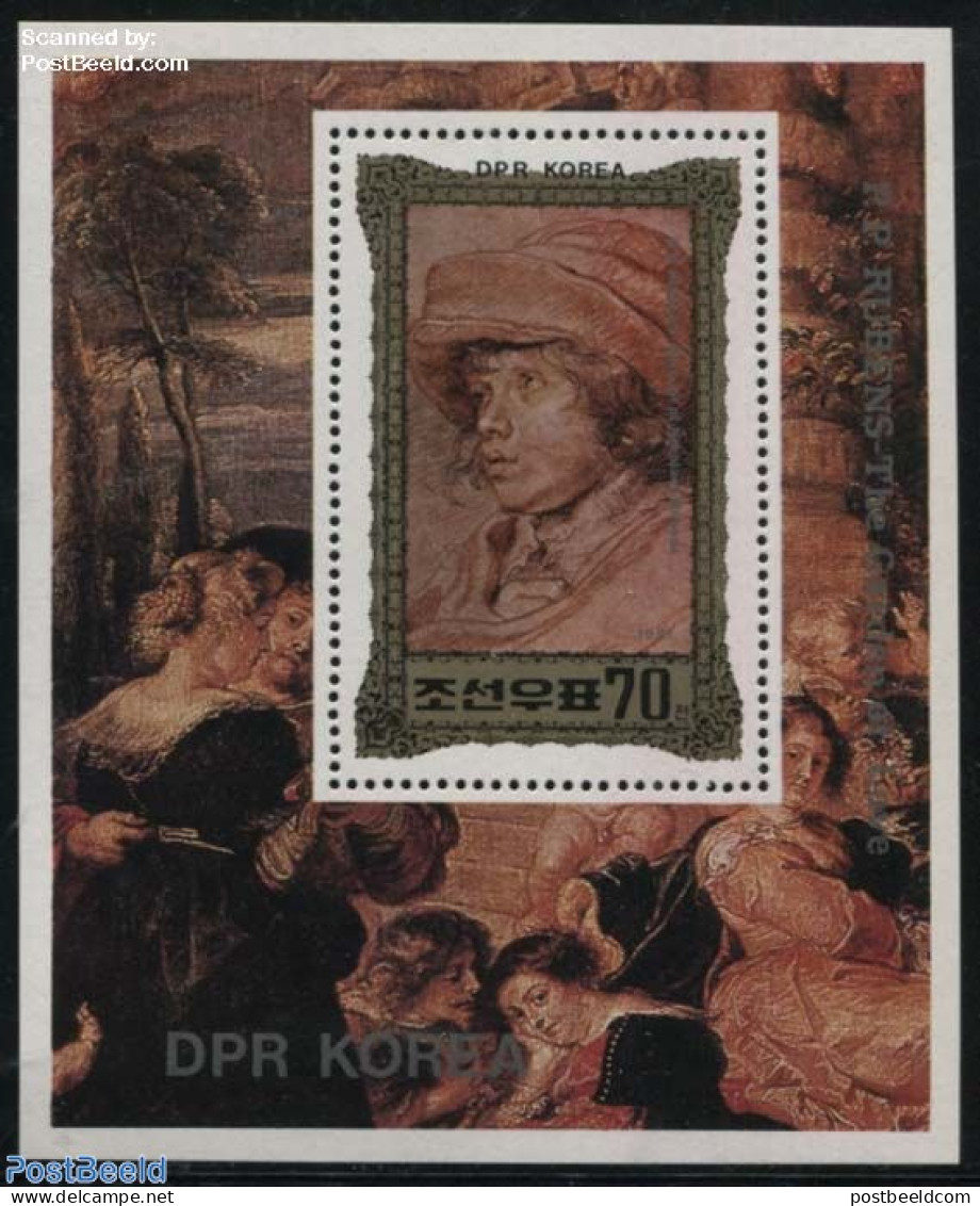 Korea, North 1981 Rubens Painting S/s, Mint NH, Art - Paintings - Rubens - Corée Du Nord