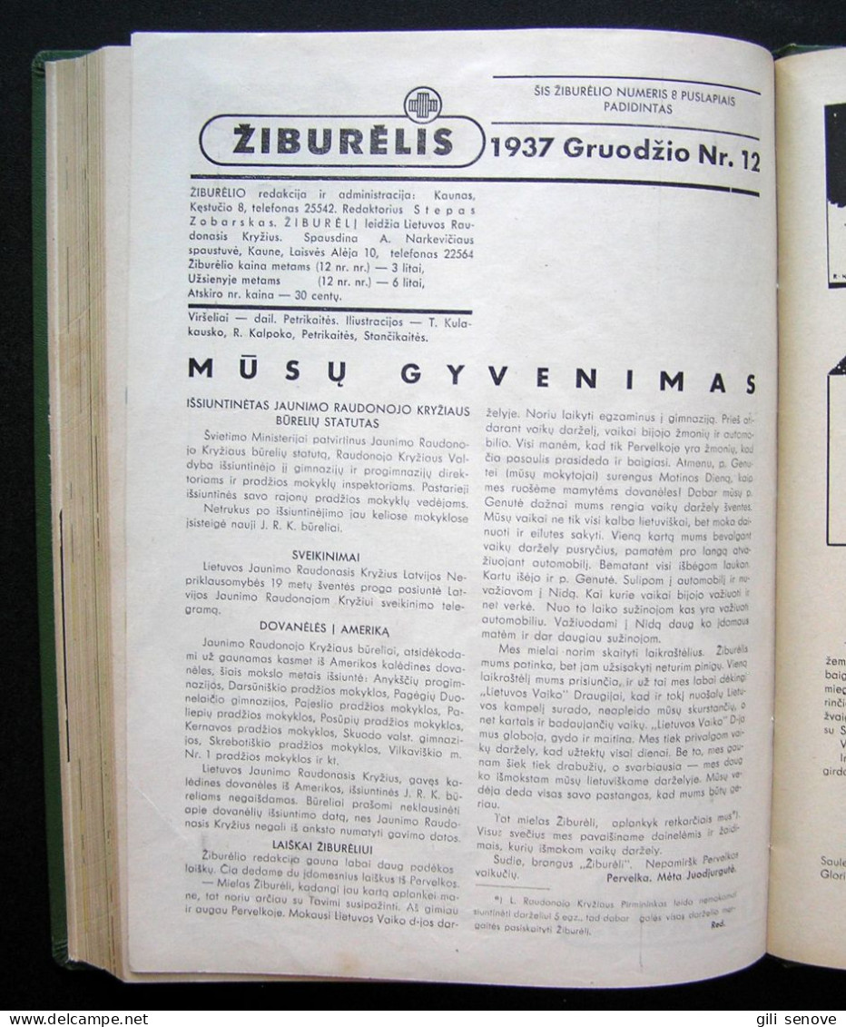 Lithuanian Magazine / Žiburėlis 1936-37 - People