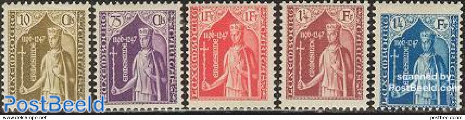 Luxemburg 1932 Child Welfare 5v, Mint NH - Unused Stamps