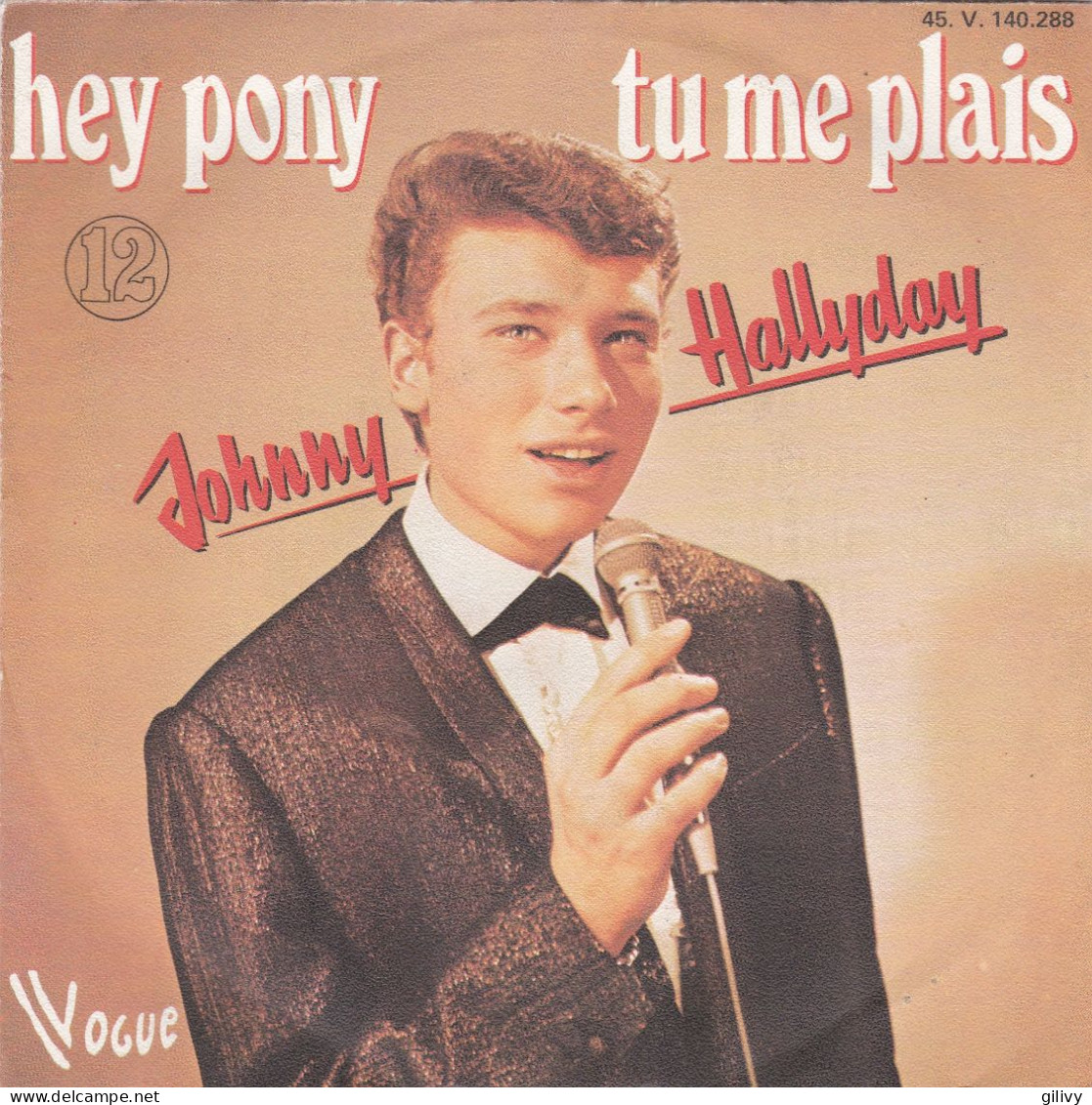JOHNNY HALLYDAY : " Hey Pony " - Rock