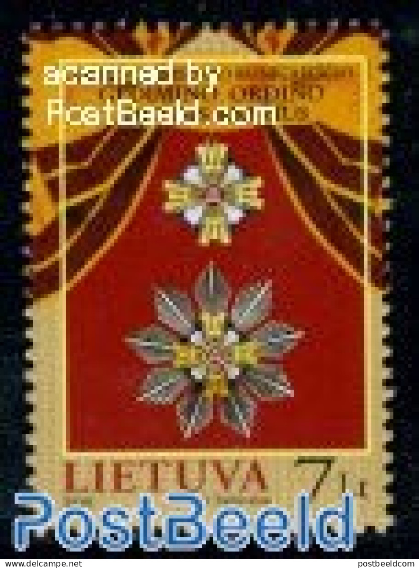 Lithuania 2010 LDG Gediminas Order 1v, Mint NH, History - Decorations - Militaria