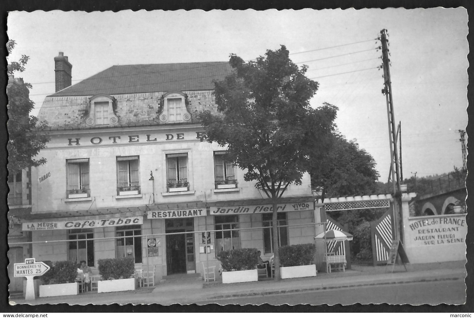 27 - VERNON, Restaurant Hôtel De France - Vernon
