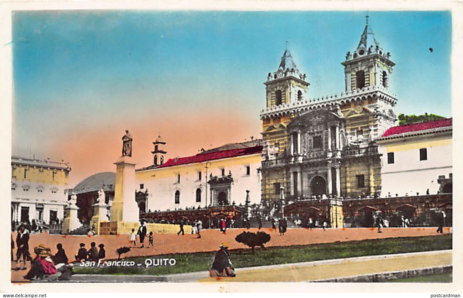 Ecuador - QUITO - San Francisco - Ed. Viteri Guzman  - Ecuador