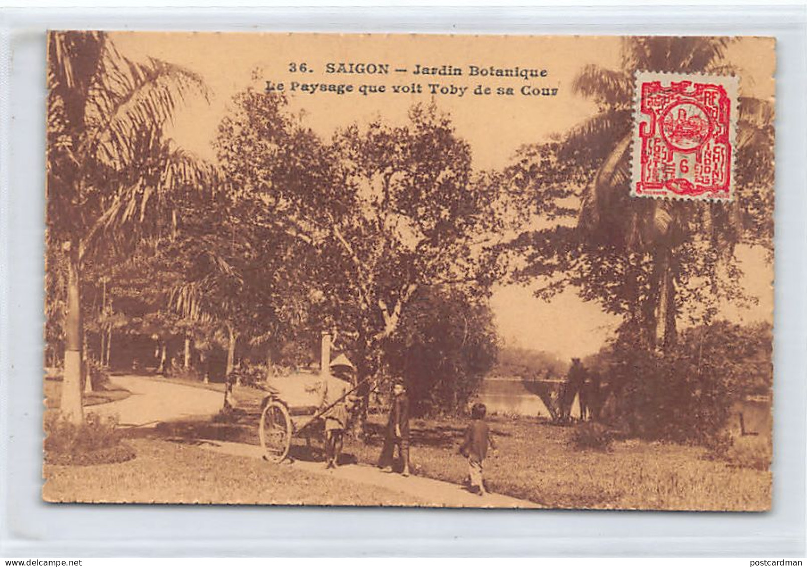Vietnam - SAIGON - Jardin Botanique - Ed. Paulussen Gillot 36 - Viêt-Nam